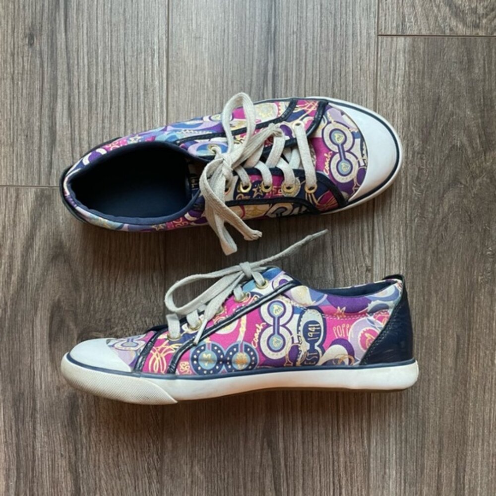 Coach Barrett Poppy Sneakers